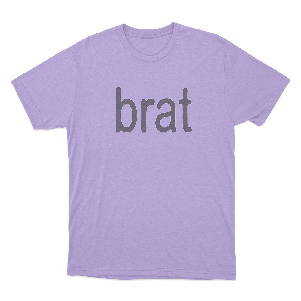 Brat Unisex T Shirt Purple Brat Unisex T Shirt Purple