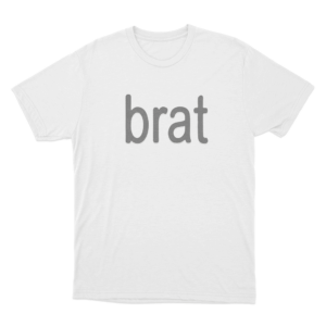 Brat Unisex T Shirt White