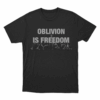 Charli Xcx Oblivion Is Freedom Unisex T Shirt Black