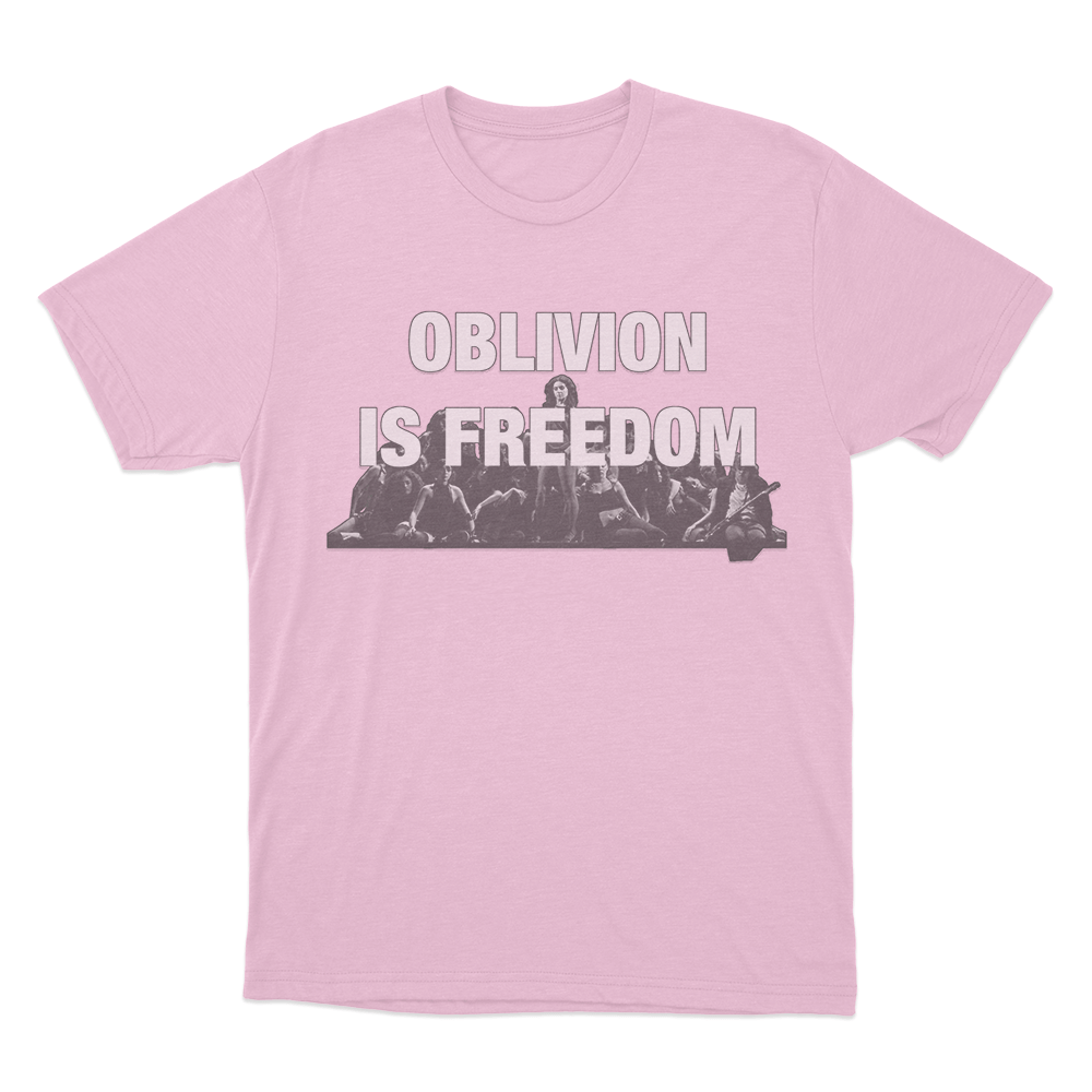 Charli Xcx Oblivion Is Freedom Unisex T Shirt Pink Charli Xcx Oblivion Is Freedom Unisex T Shirt Pink