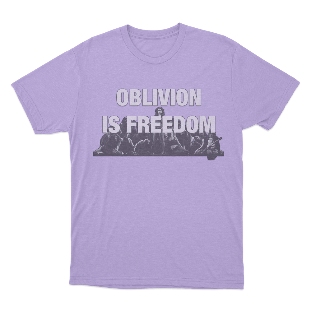 Charli Xcx Oblivion Is Freedom Unisex T Shirt Purple Charli Xcx Oblivion Is Freedom Unisex T Shirt Purple