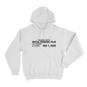 Music Fashion Film Outside Lands Unisex Hoodie White