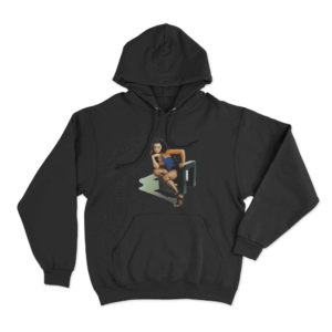 New Shapes Unisex Hoodie Black