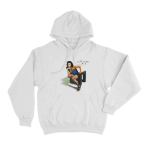 New Shapes Unisex Hoodie White