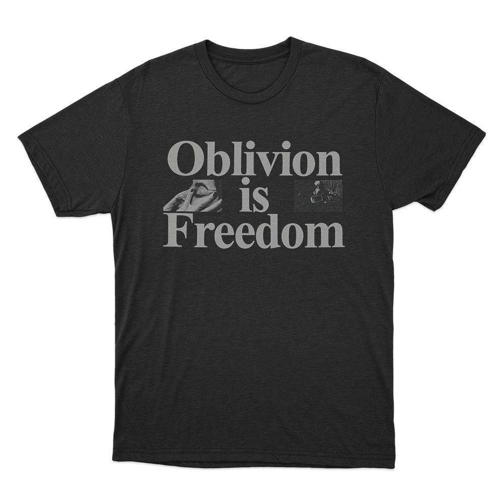 Oblivion Is Freedom Unisex T Shirt Black Oblivion Is Freedom Unisex T Shirt Black