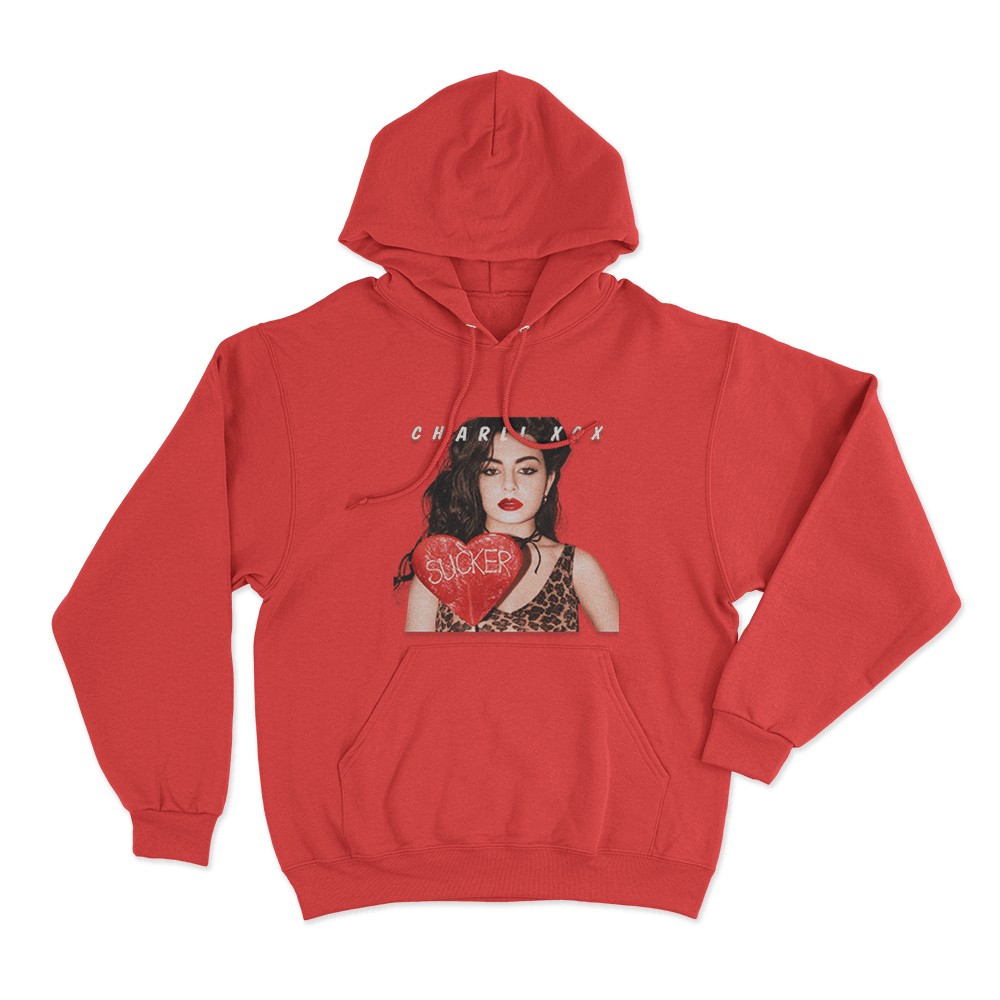 Sucker Unisex Hoodie Red Sucker Unisex Hoodie Red