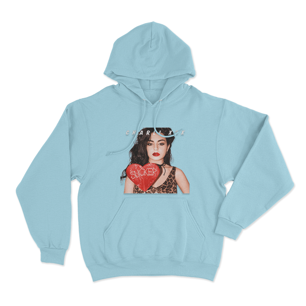 Sucker Unisex Hoodie Sky Blue Sucker Unisex Hoodie Sky Blue