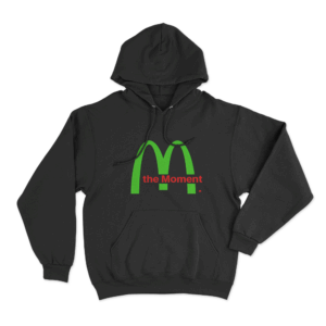 The Moment Unisex Hoodie Black