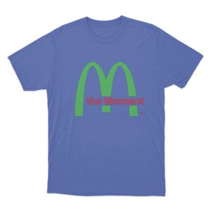 The Moment Unisex T Shirt Blue