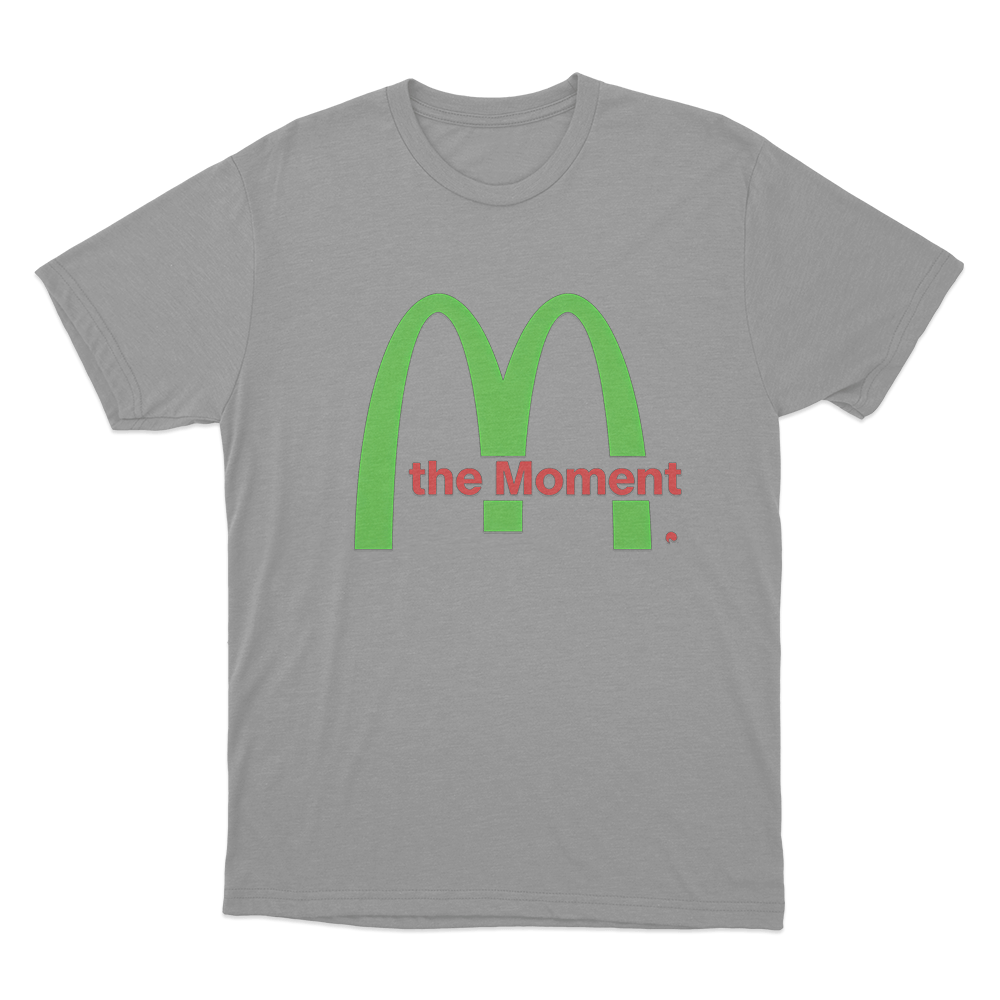 The Moment Unisex T Shirt Grey The Moment Unisex T Shirt Grey