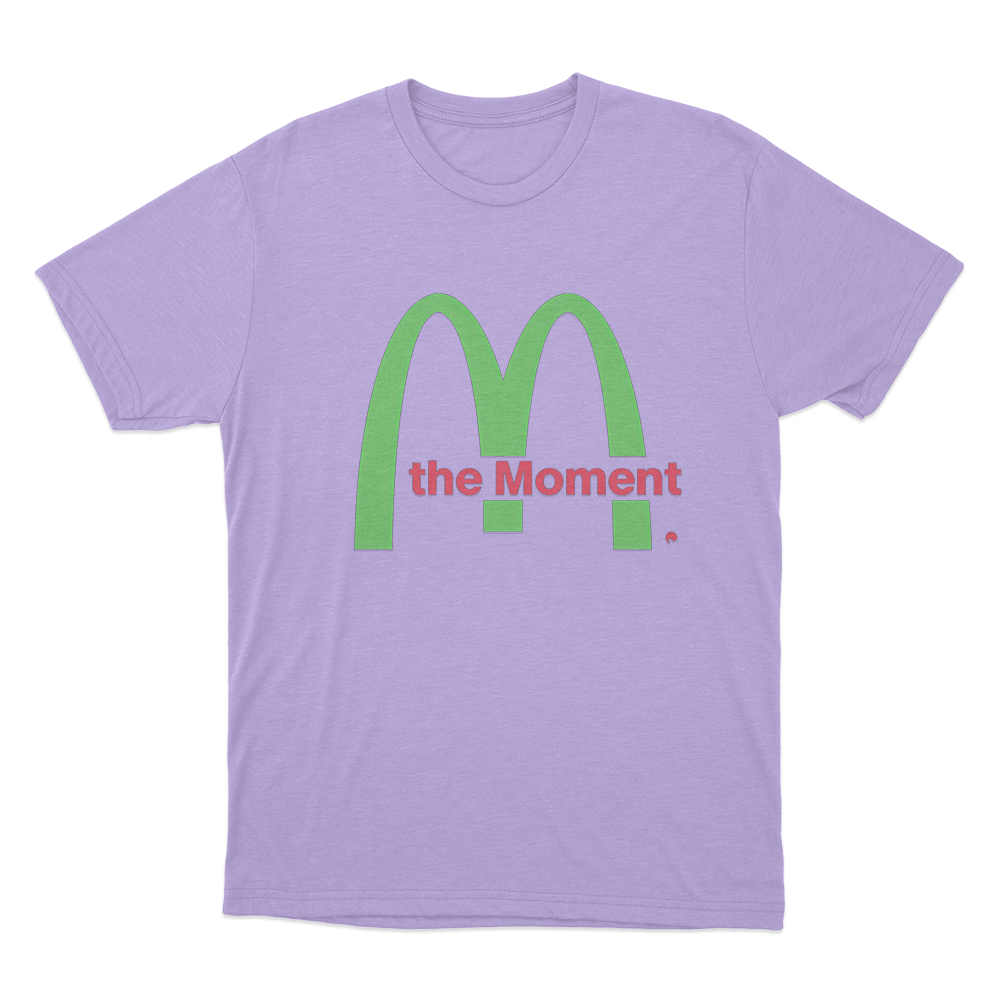 The Moment Unisex T Shirt Purple The Moment Unisex T Shirt Purple