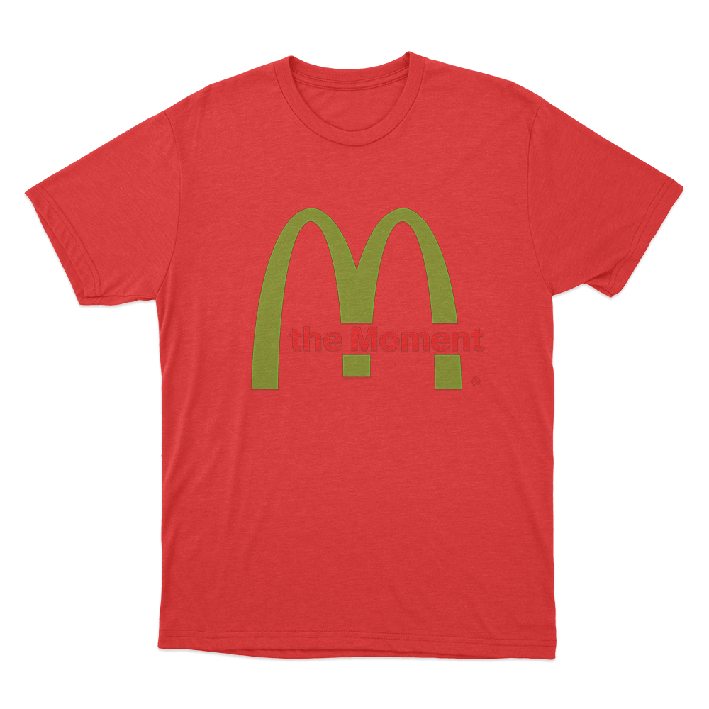 The Moment Unisex T Shirt Red The Moment Unisex T Shirt Red