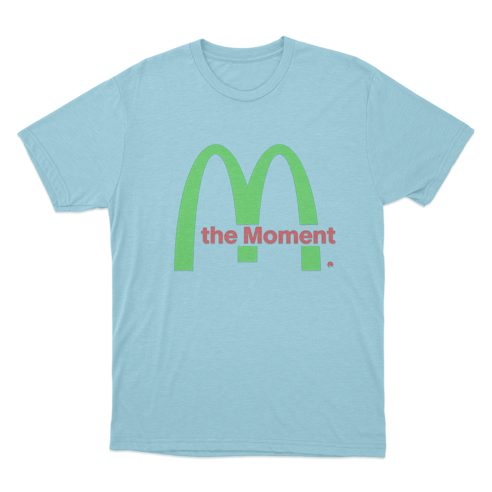 The Moment Unisex T Shirt Sky Blue The Moment Unisex T Shirt Sky Blue
